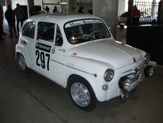 1961 FIAT 600D in the 2011 Rally Monte Carlo Historique 11th February 2011