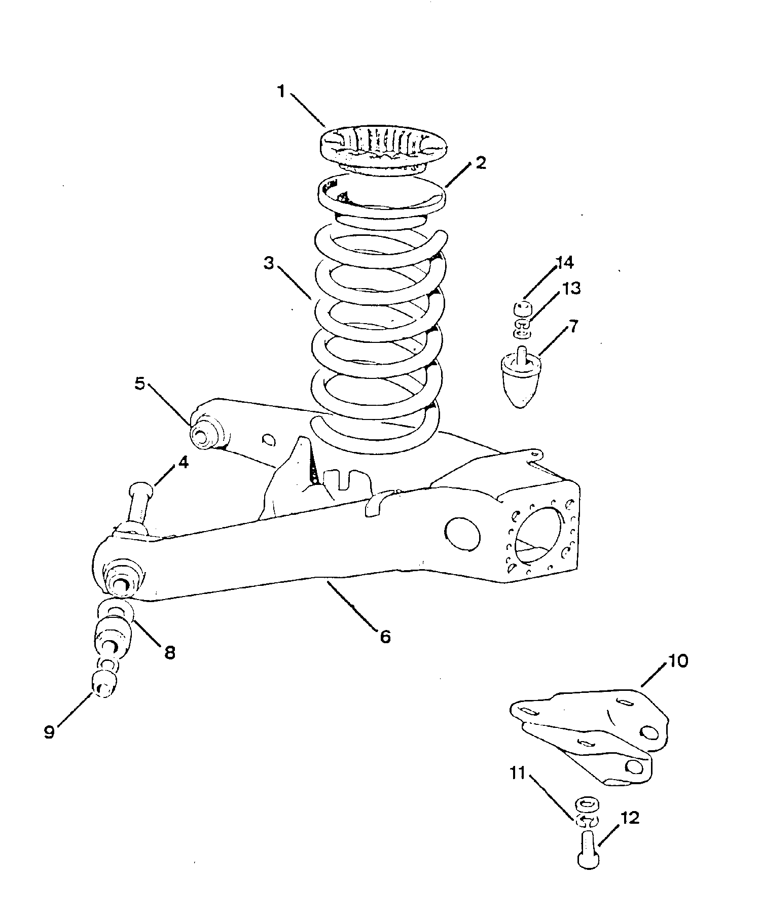 fiat 500 rear shock absorber replacement
