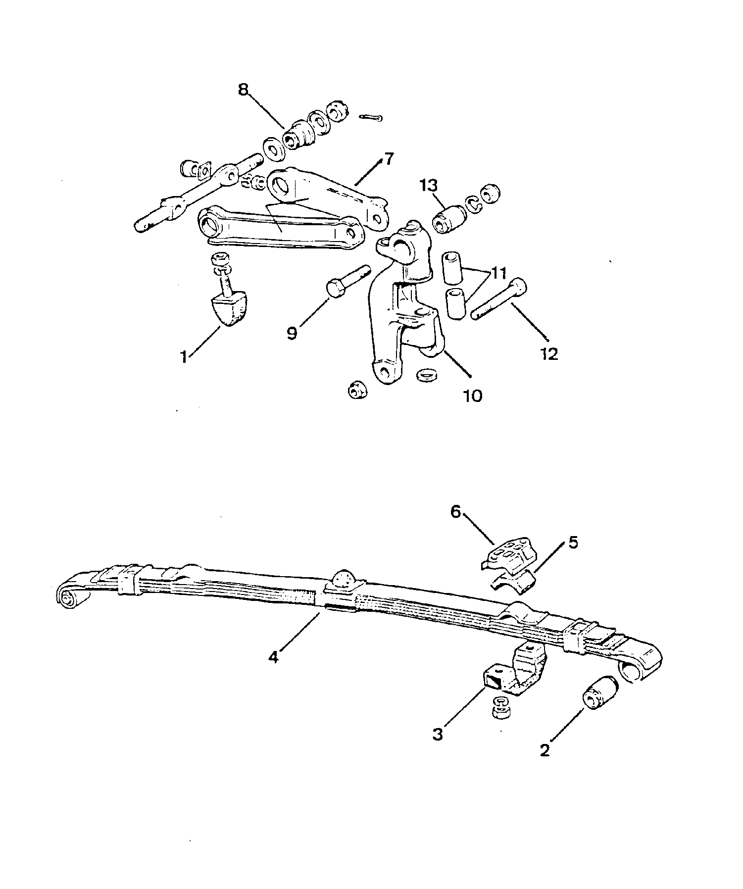 MI.R.A. Front Suspension Crossbow For Fiat 500 D F L R 126 – Italian Made