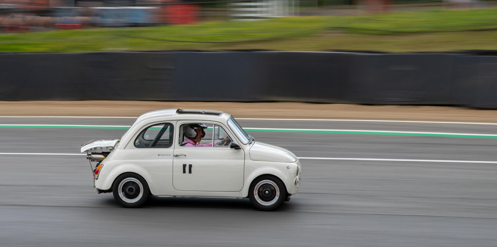 Abarth Heritage Group Cars - Brands Hatch - Credit Chris Bass