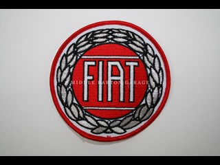 FIAT LAUREL LEAF BADGE/PATCH 95PCD (mm)