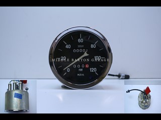 SPEEDOMETER 124 SPIDER "AS" VEGLIA BORLETTI 