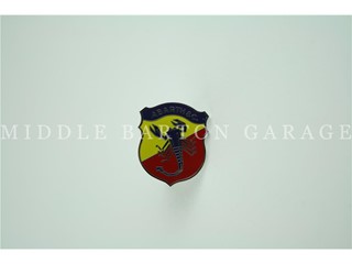 ABARTH & C." SMALL ENAMEL EMBLEM 30MM  "