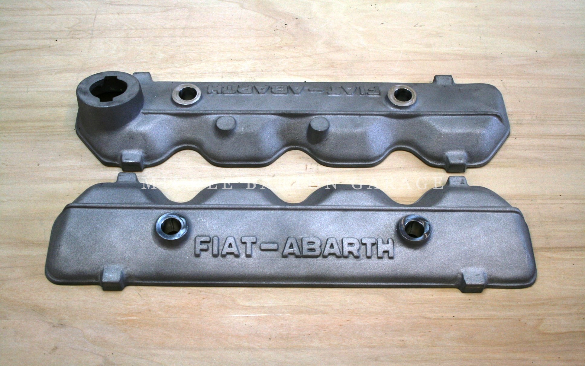 ABARTH TWIN CAM VALVE COVERS PAIR