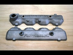 ABARTH TWIN CAM VALVE COVERS PAIR