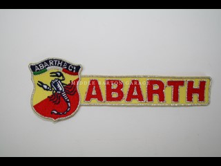 ABARTH SHIELD & LOGO PATCH 135mm LONG