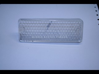 TURN LIGHT LENS WHITE 124BC/850SP/CP