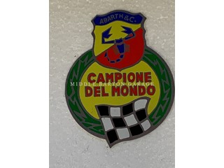 ABARTH CAMPIONE DEL MONDO STICKER