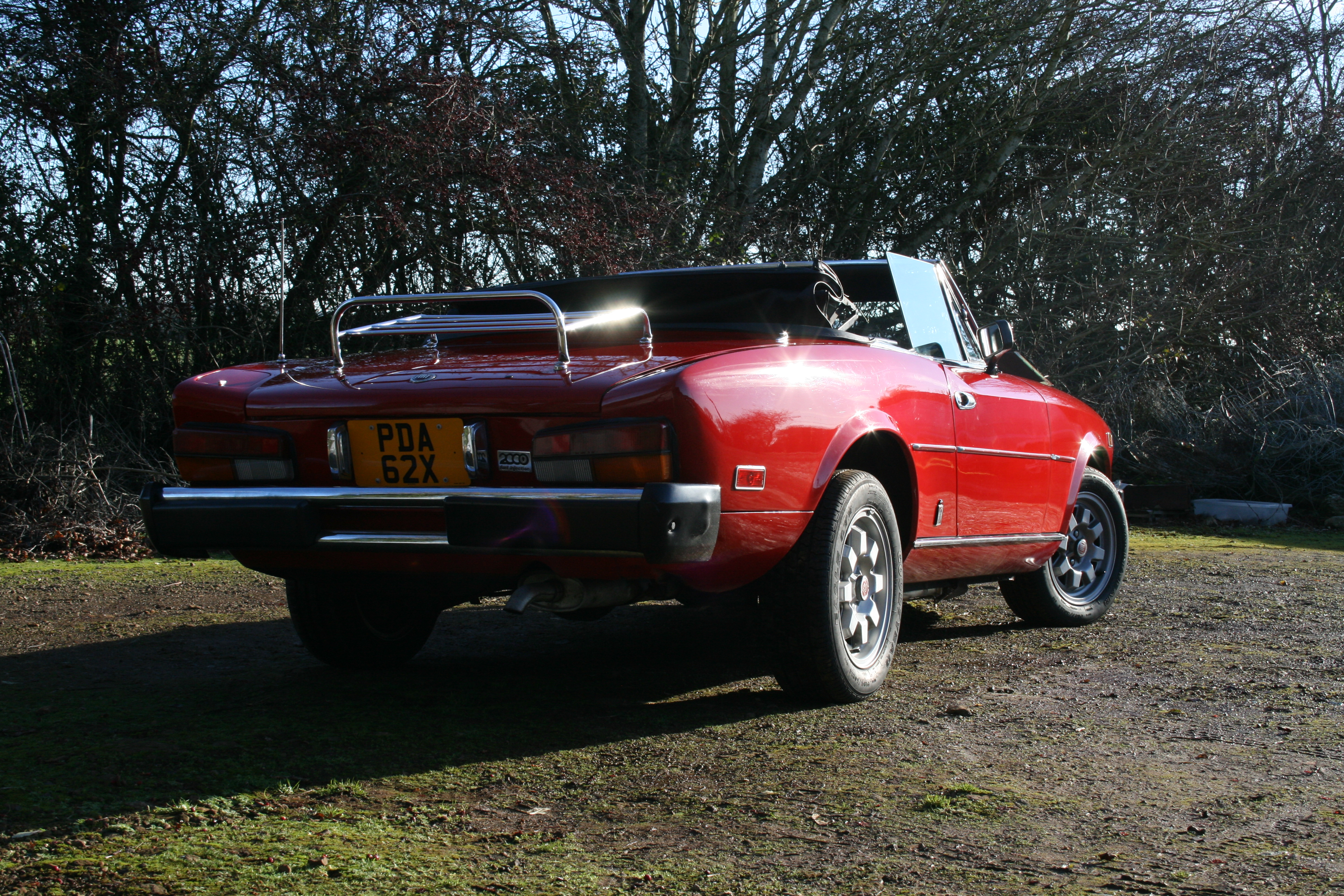 FIAT 124 SPIDER  2000 INJECTION