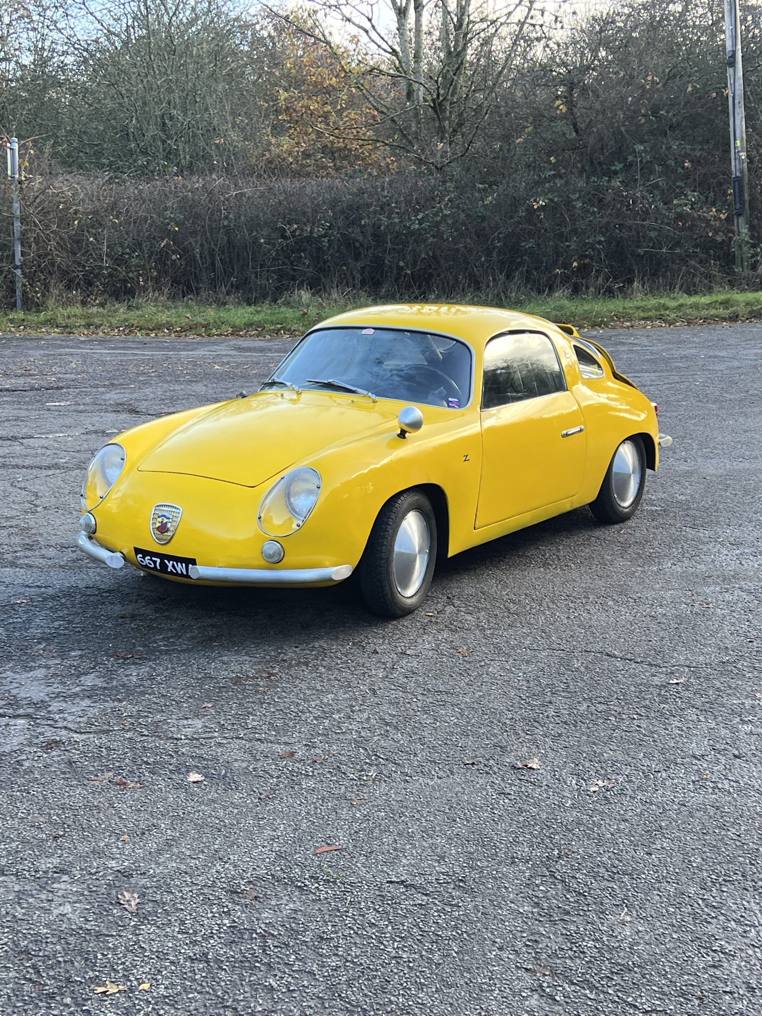FIAT ABARTH 750 ZAGATO RECORD MONZA