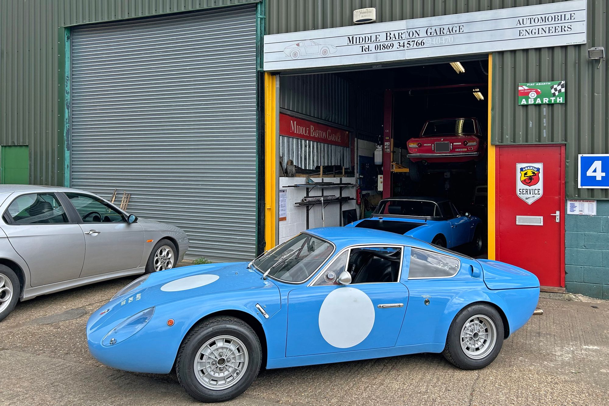 Radbourne Racing ABARTH SIMCA 1300 LONG NOSE | Middle Barton Garage