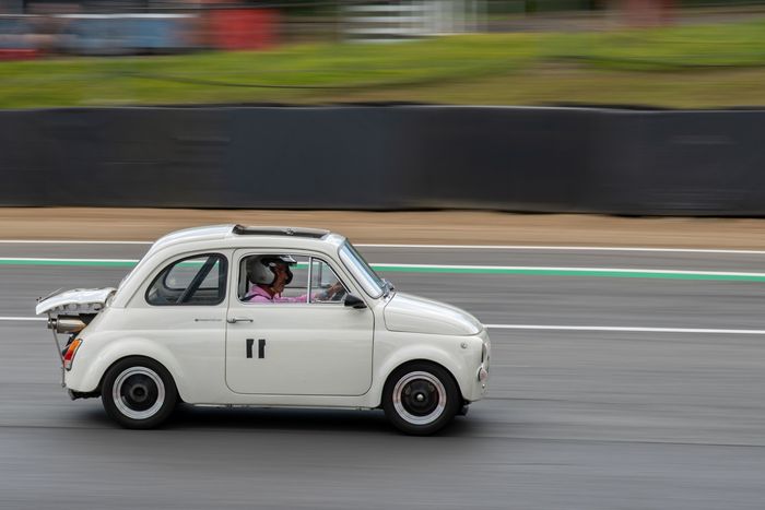 Abarth Heritage Group Cars - Brands Hatch - Credit Chris Bass