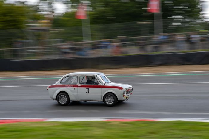 Abarth Heritage Group Cars - Brands Hatch - Credit Chris Bass