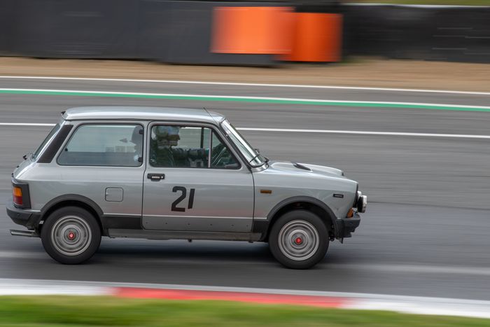 Abarth Heritage Group Cars - Brands Hatch - Credit Chris Bass