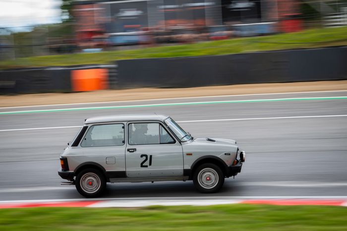 Abarth Heritage Group Cars - Brands Hatch - Credit Chris Bass