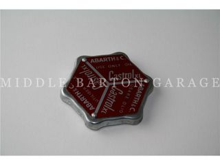 ABARTH oil filler cap - Castrol