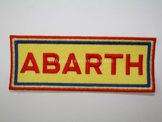 ABARTH BADGE/PATCH 120x45mm