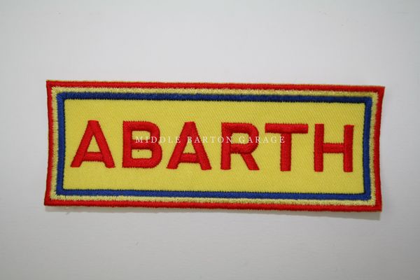 ABARTH BADGE/PATCH 120x45mm