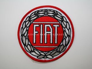 FIAT LAUREL LEAF BADGE/PATCH 95PCD (mm)
