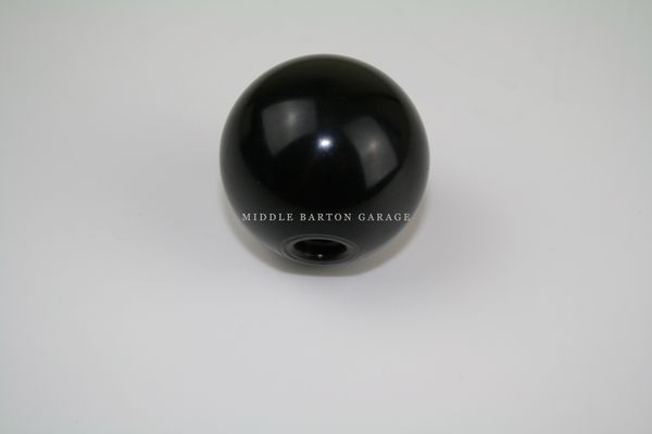 BLACK PLASTIC GEAR STICK KNOB 500/124/126/850/1200 CABRIOLET etc