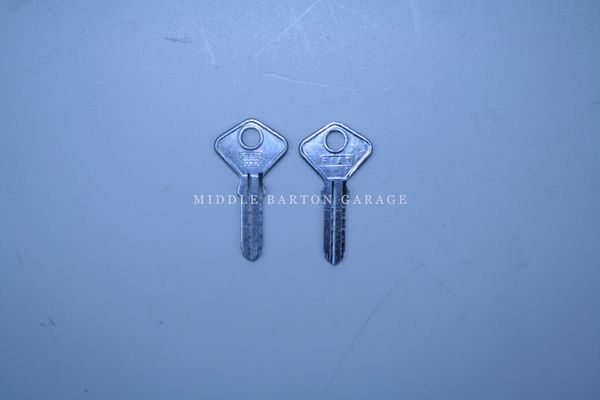 KEY BLANK FT32 124 SPIDER/COUPE UP TO 1978