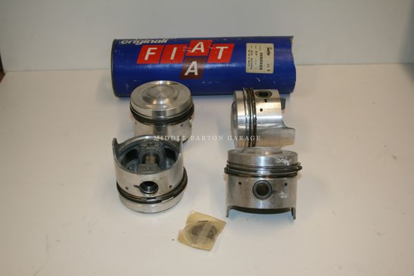 SET HIGHER COMPRESSION PISTONS 84.4mm DOME 4MMS 1800/2000 TC 124/131/132