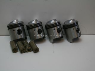 1100 PISTON SET "BY NOVA" 68.80MM HIGH COMPRESSION