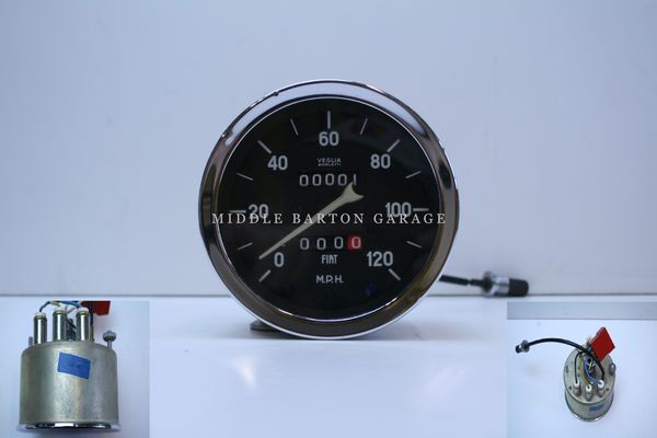 SPEEDOMETER 124 SPIDER "AS" VEGLIA BORLETTI 