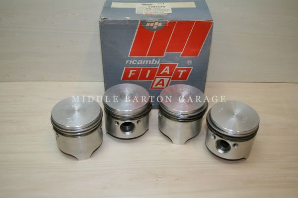 PISTON SET 65.6mm GENUINE FIAT 