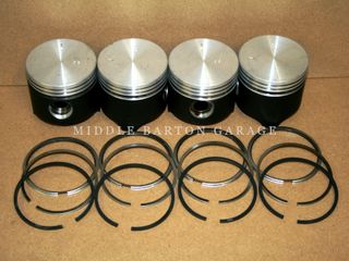 PISTON SET 65.6mm FIAT 850 843cc