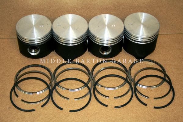 PISTON SET 65.6mm FIAT 850 843cc