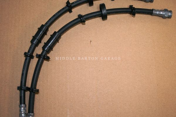 130TC FRONT BRAKE HOSE SET (PAIR)