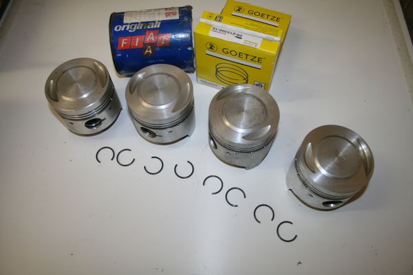 PISTON 124/131/132 1800/2000  T/AM 84.00 MM STANDARD SIZE OE FIAT EUROPEAN HIGHER COMPRESSION