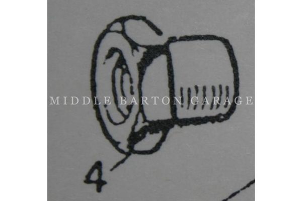 CRANKSHAFT NUT TC CORSA/ABARTH SIMCA