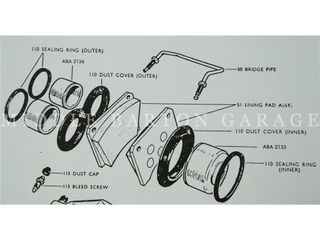 CALIPER PISTON GIRLING 34mms ABARTH TCR