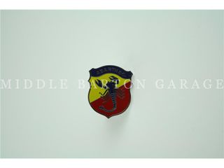 ABARTH & C." SMALL ENAMEL EMBLEM 30MM  "