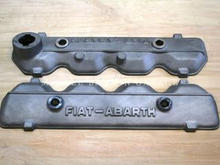 ABARTH TWIN CAM VALVE COVERS PAIR