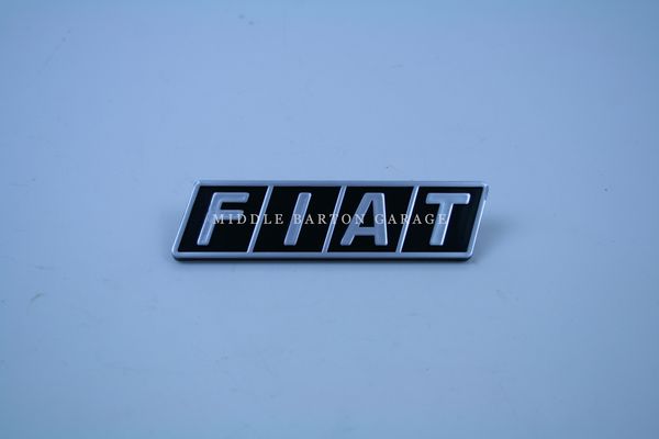 FRONT BADGE 500R/126  (SLOPING)