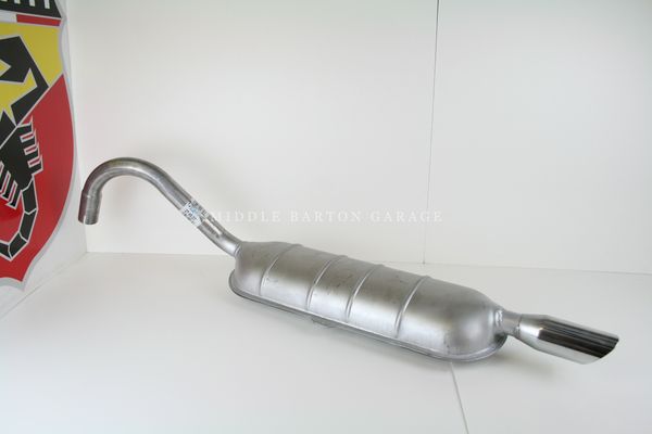 REAR SILENCER 124 AS/BS & AC >4/68