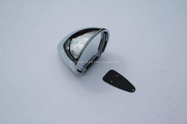 DOOR MIRROR CHROME 124