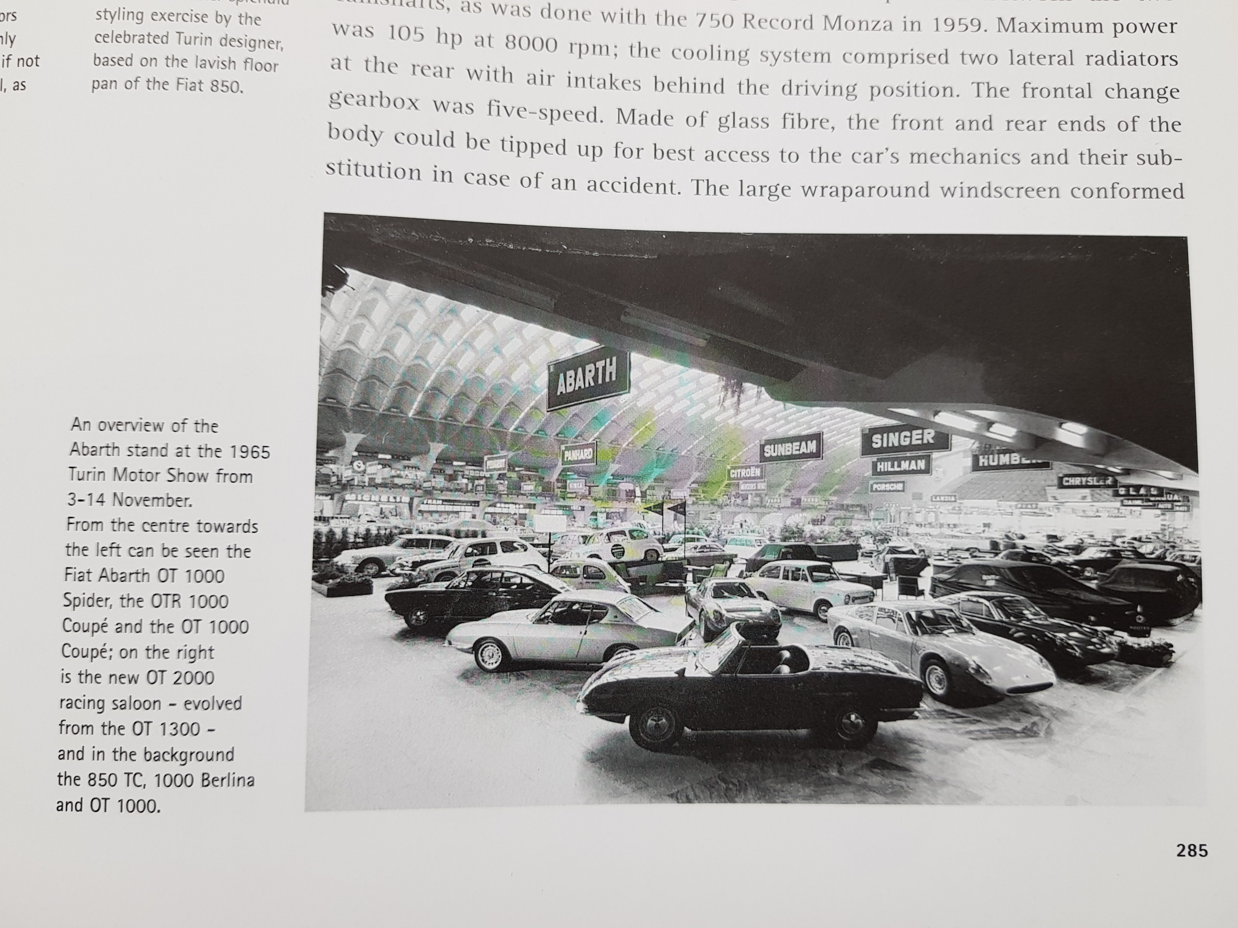 Abarth 1000 OTR Bertone Prototipo